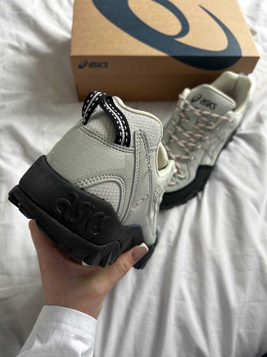 Кросівки Asics Gel-Pickax Oyster Grey Black | Clay Grey Mink | кроси