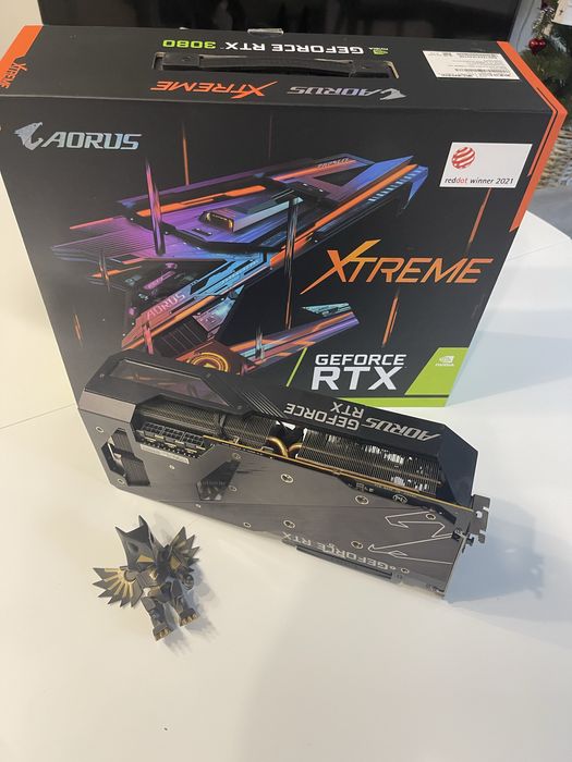 Відеокарта RTX 3080 XTREME 10 G  AORUS GEFORCE