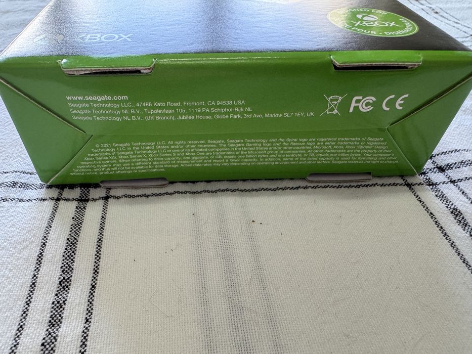 Disco HDD Externo Seagate Game Drive Xbox (4 TB - USB 3.2)