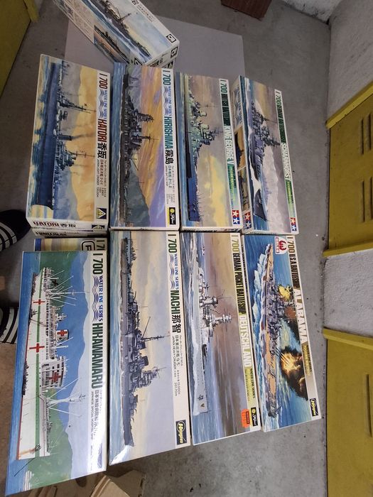 Kits vintage novos navios guerra segunda guerra japoneses fujimi etc