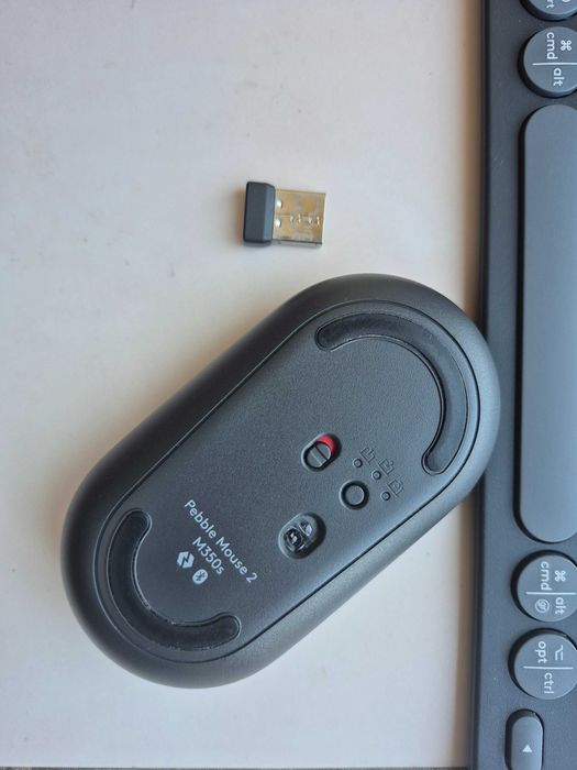 Бездротовий комплект Logitech Pebble 2 (Клавіатура K380s + Миша M350s)
