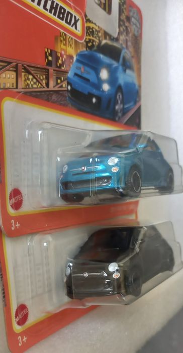 Conjunto 2 , 2019 fiat 500 turbo matchbox