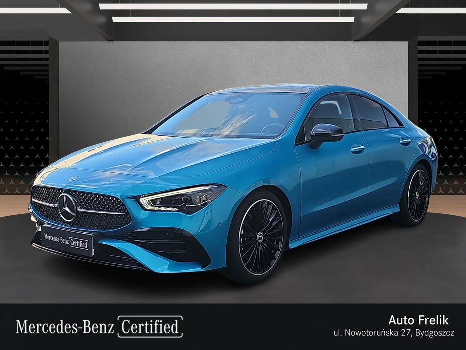 Mercedes-Benz CLA 220 4matic 190KM Pakiet AMG Premium MULTIBEAM LED FV23% Salon PL 1wł.