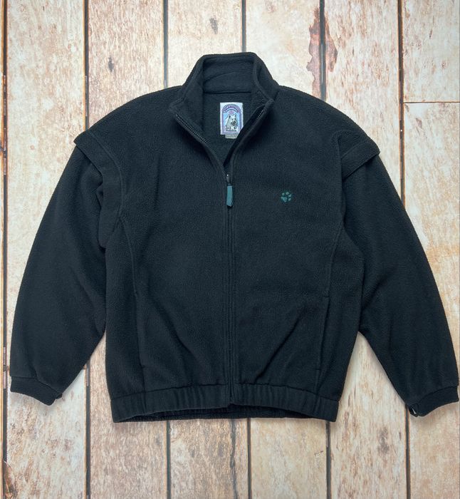 Polar Vintage Jack Wolfskin 2w1 z odpinanymi rękawami
