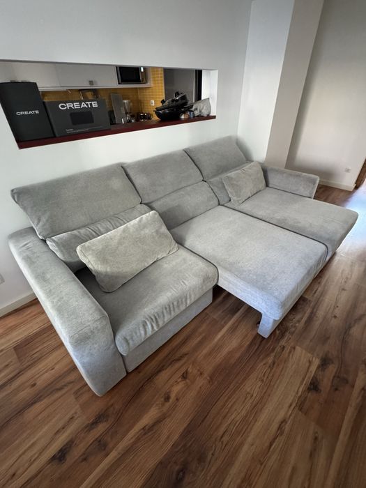 Sofá Ikea ESKILSTUNA 3 lugares c/chaise longue