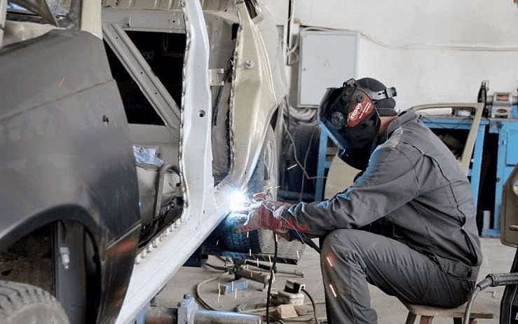 Антикорозійна обробка дна/ Зварювальні роботи кузова пороги дно