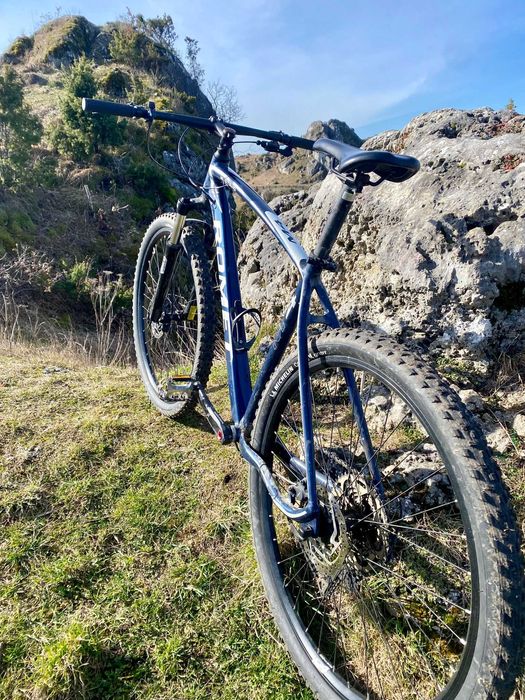 Rower MTB Romet Mustang M4 rama 21 cali koło 29 " niebieski
