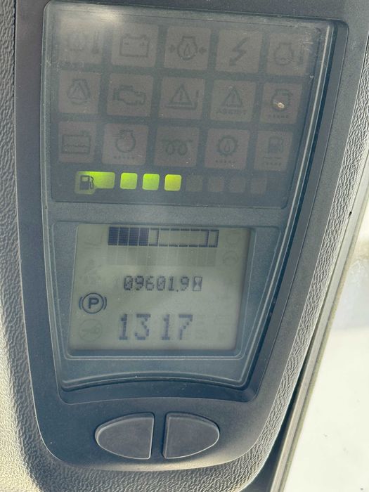 Wózek widłowy Linde H60D-02, 6 ton udźwigu.