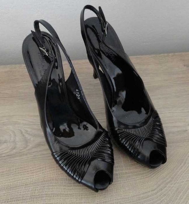 Buty Szpilki czarne Prima Moda 40 skóra