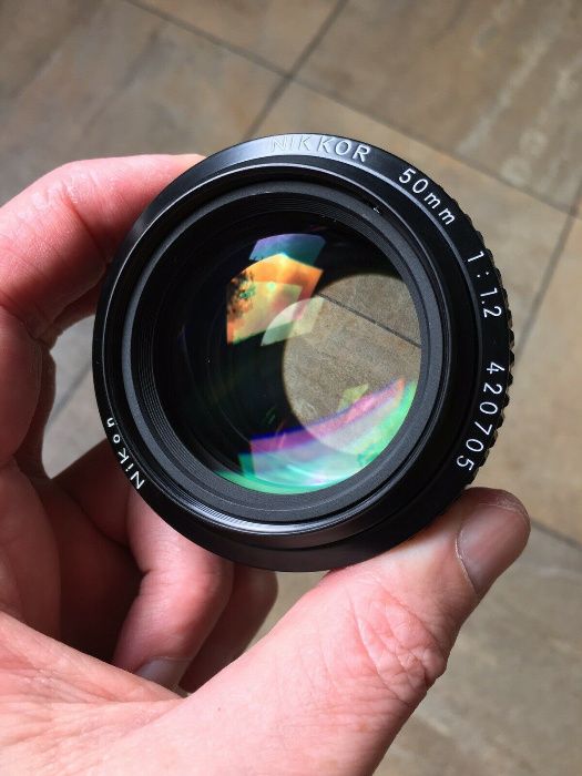 Nikon 50mm 1.2 Ais  Nova.