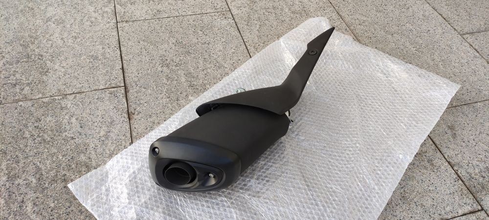 Ponteira escape origem nova Suzuki GSX-S