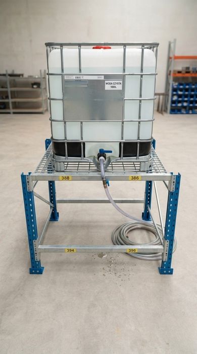 Stojak pod IBC 1000L bez kraty stabilny ocynk producent