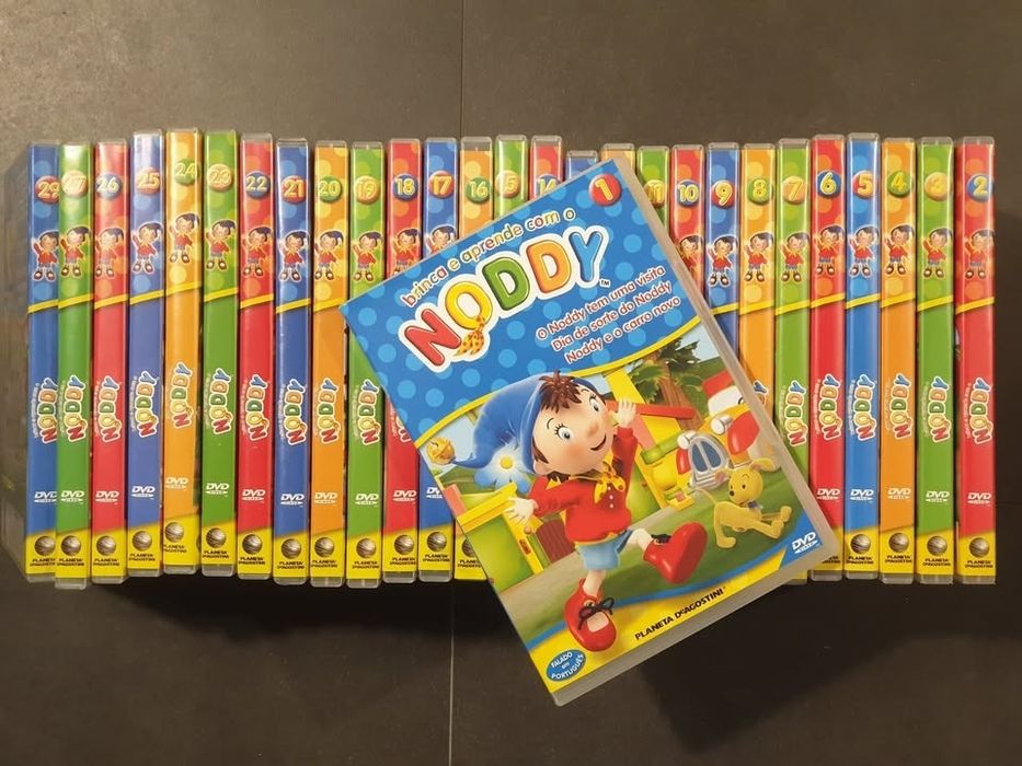 Colecção de DVDs Noddy