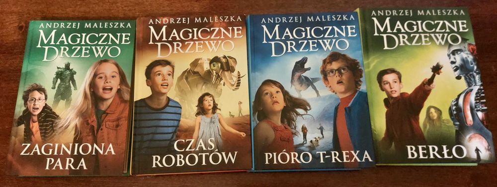 Magiczne Drzewo Andrzej Maleszka tomy 1-13 plus 2 dodatki