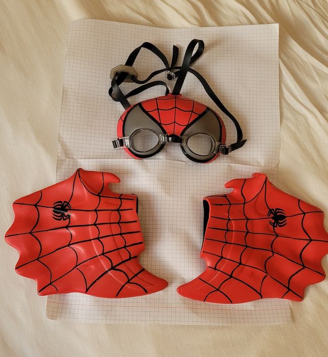 Zestaw do pływania dla dziecka Marvel Spiderman okulary  i...