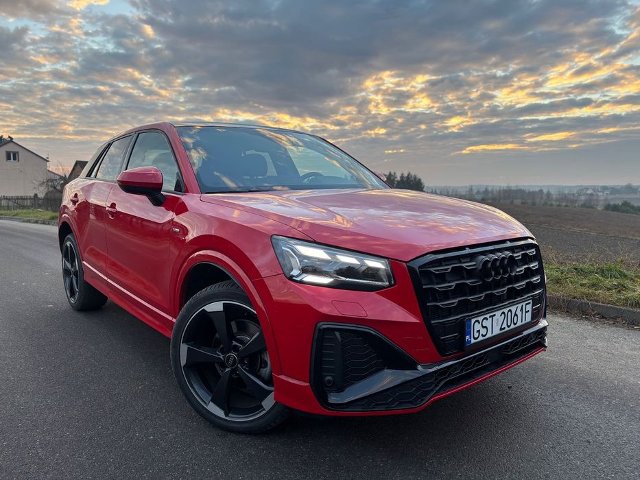 Audi Q2 2023 wersja S LINE Plus Szklany dach
