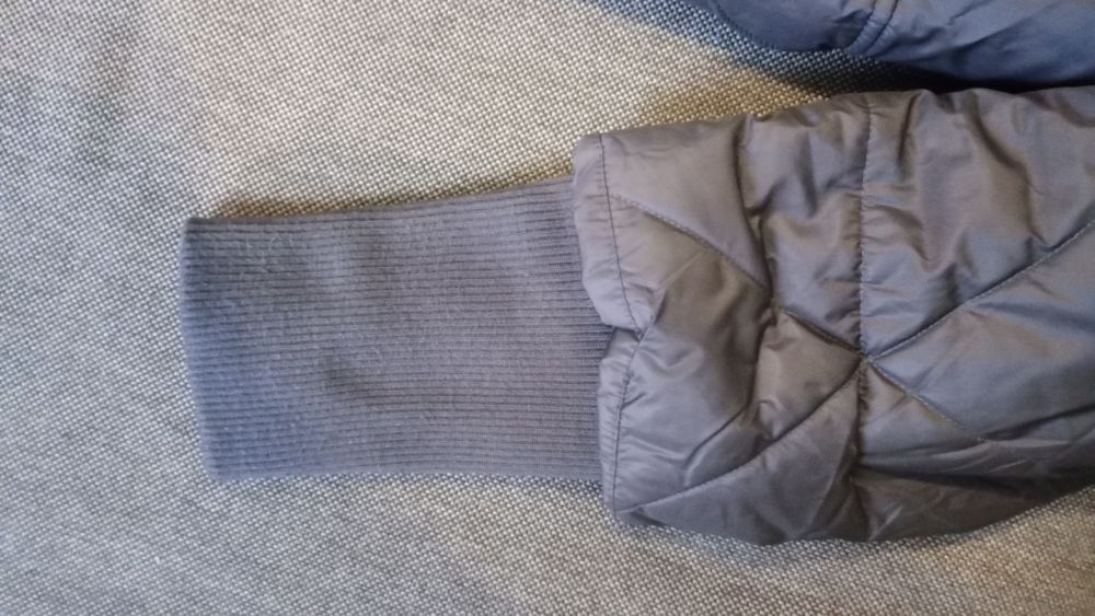 Kurtka zimowa grafitowa