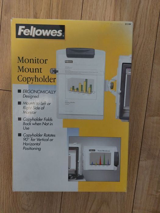 Uchwyt do monitora Fellowes monitor copyholder