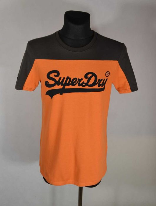 SUPERDRY Colour Block Osaka Team T-shirt Nowa Koszulka Męska S Oryginalna Bawełna