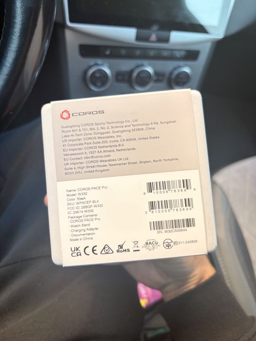 Coros pace pro 46 mm
