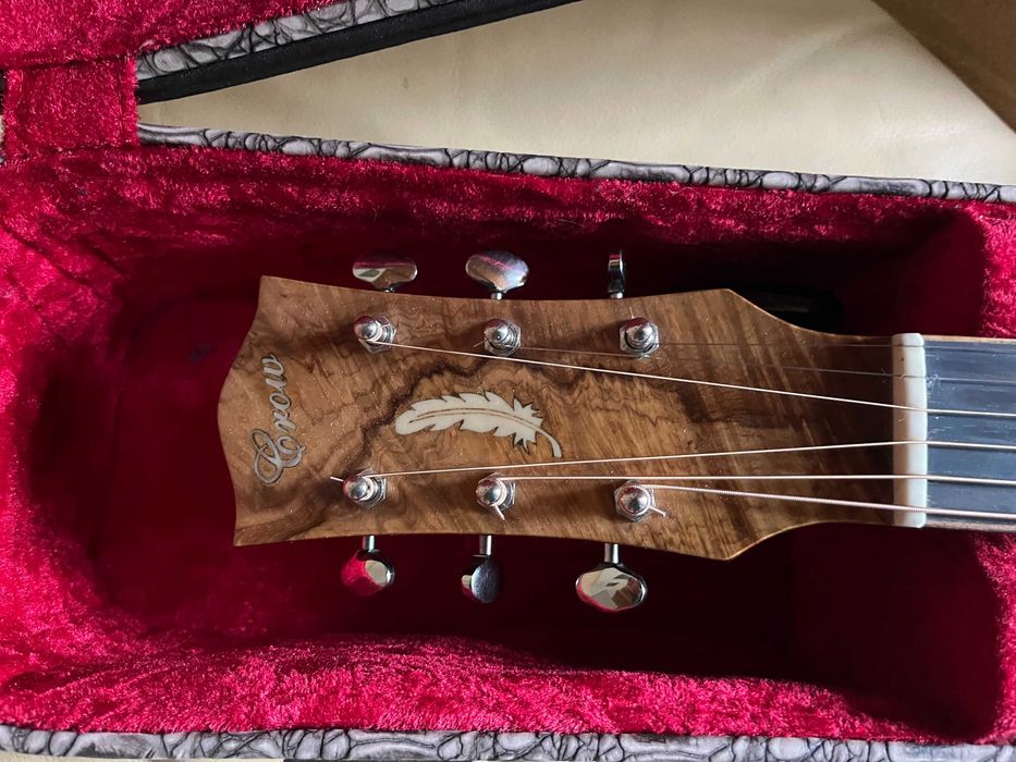 Gitara Akustyczna Crow! Ręczna robota! TOP!