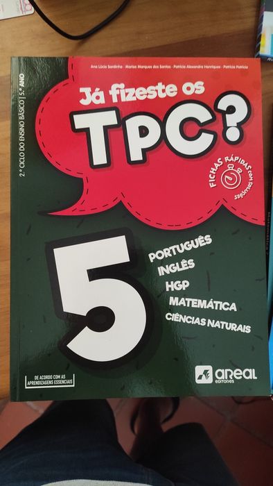 Preparar os testes Matemática, etc