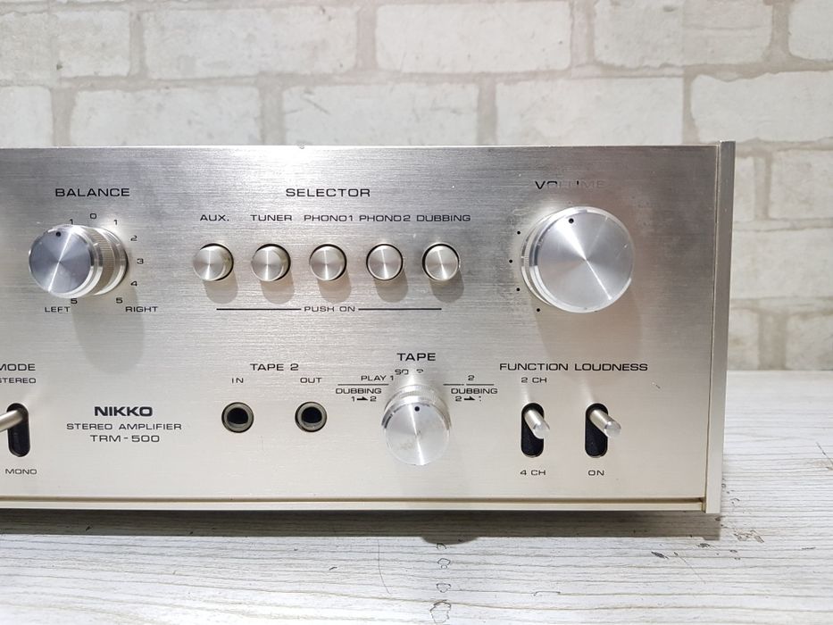 Стерео підсилювач/усилитель Nikko TRM-500 2x24Вт б/у з Німеччини