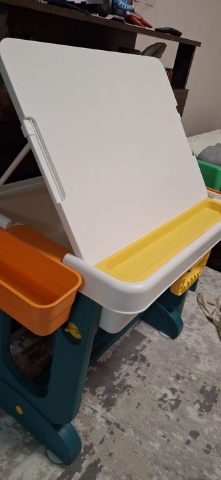 Дитячий багатофункціональний столик, дитячий стіл + крісло
