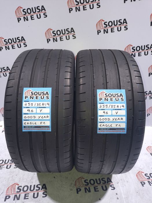 2 pneus semi novos Good Year 255-35R19 Oferta dos Portes