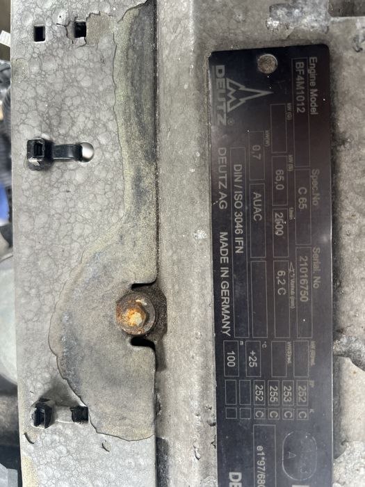 Motor DEUTZ  BM4F 1012