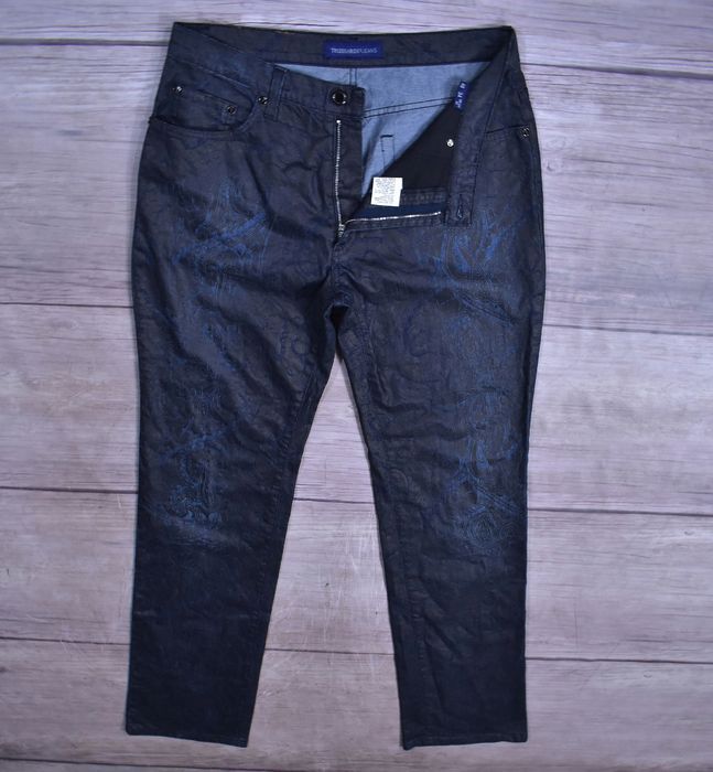 Trussardi Designerskie Spodnie Jeansowe Man / 34