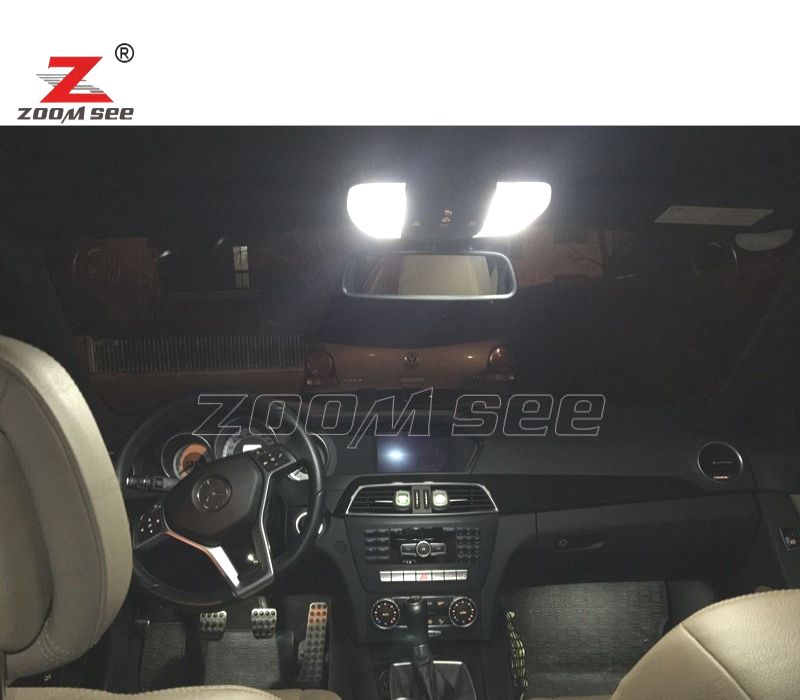 KIT COMPLETO DE 26 LÂMPADAS LED INTERIOR PARA MERCEDES E CLASE S212 ESTATE WAGON E200 E250 E300 E350 E400 E500 E550 E63 AMG 10-