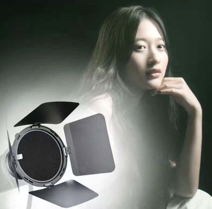 Лінза Френеля NiceFoto FD-110 з фокусуванням, шторками і сотами