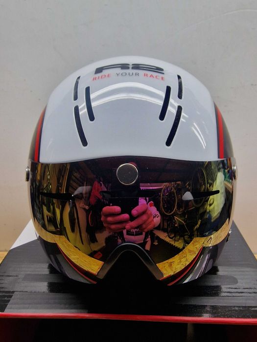 Capacete de contra-relógio R2 Ath19a Tria