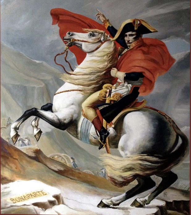 Картина маслом на холсте Наполеон