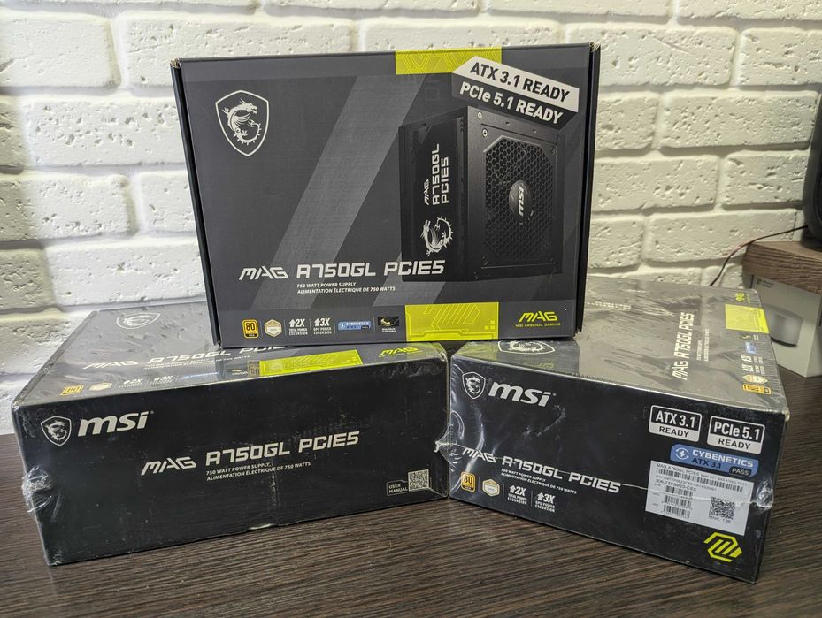 Блок живлення MSI MAG A750GL PCIE5