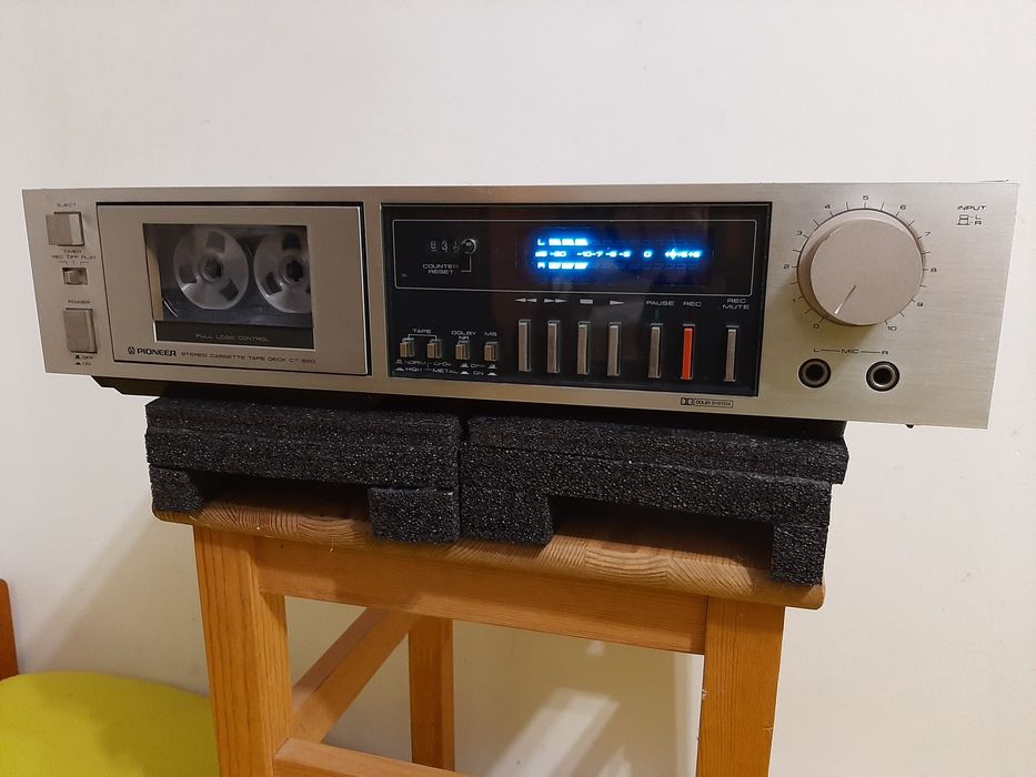 PIONEER CT 520 deck cassetes