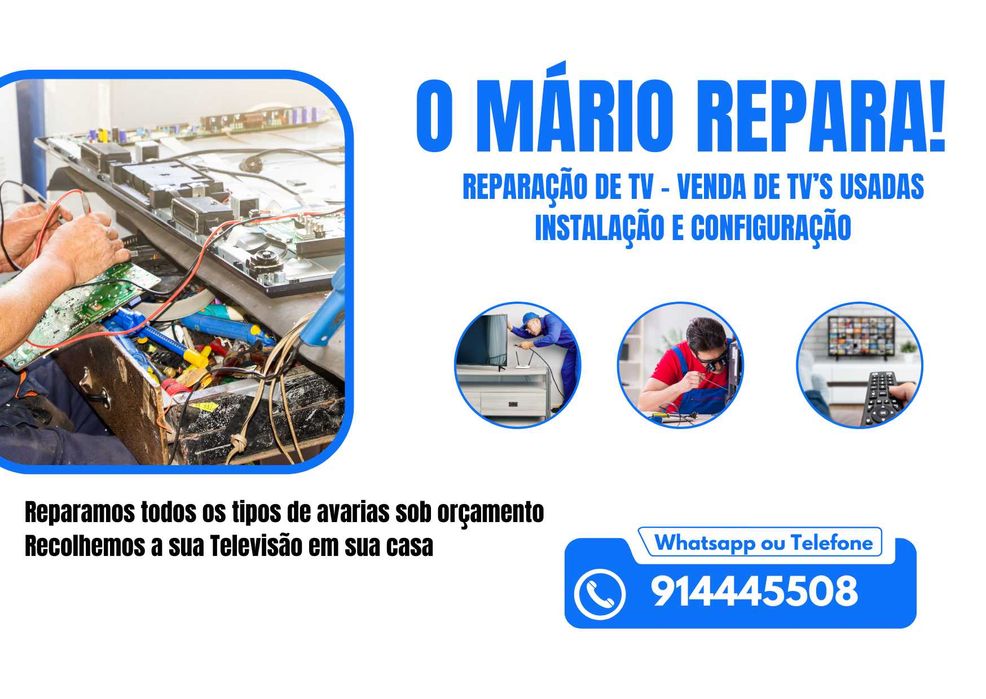 reparacao TV´S - Eletrodomesticos