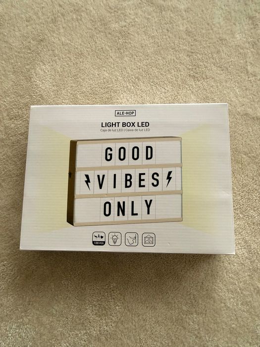 Light box led para decoração - NOVO