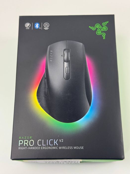 Bezprzewodowa mysz Razer Pro Click V2 Black (‎RZ01-03900100-R3M1)