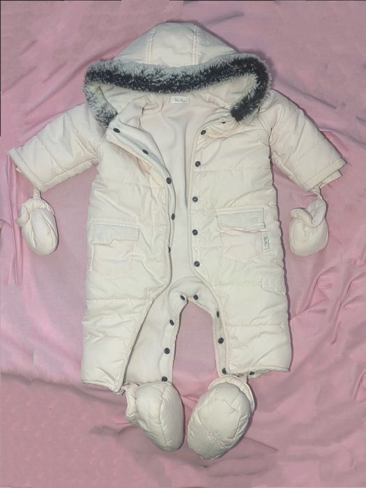 Комбінезон зимовий для дівчинки 6-9 місяців