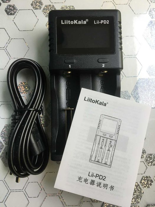 Профессиональное супер зарядное устройство LiitoKala Lii-PD2 Оригинал
