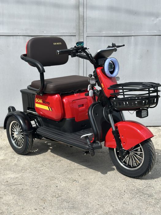 Електричний трицикл Sok Moto 1500W‼️в наявності‼️