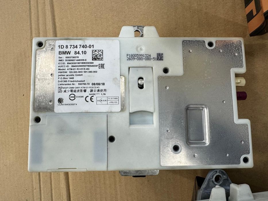 Sprzedam moduły BMW moduł sterownik Telematic g01 g30 g05 g02