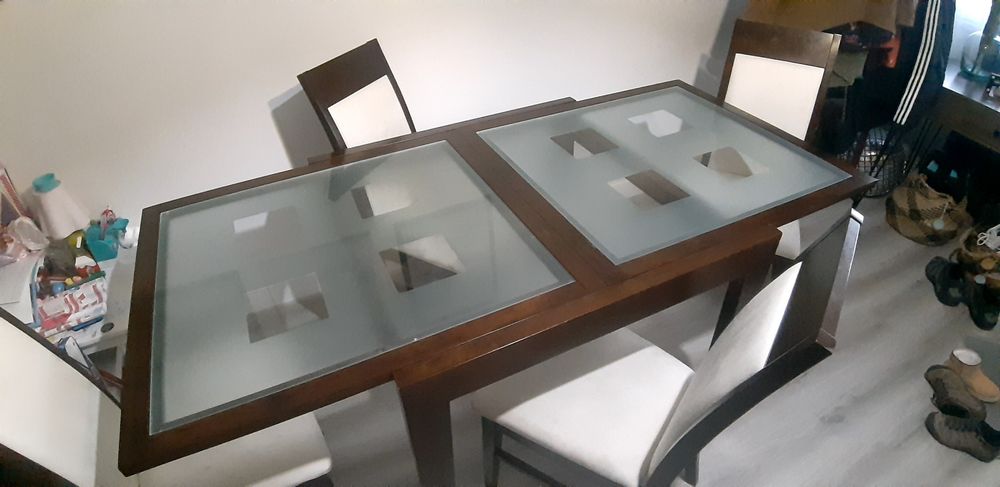 Mesa de jantar extensível