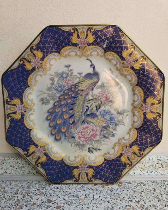 Piękny ozdobny talerz Made in Japan