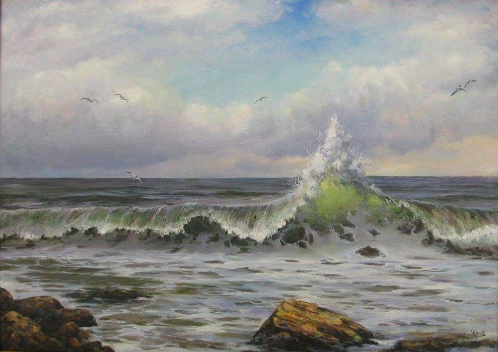 Морські пейзажі в наявності та на замовлення. Художник Іван Чернов