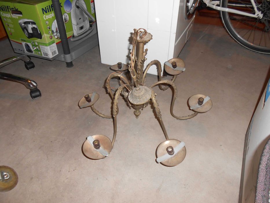 Candeeiro antigo para restaurar