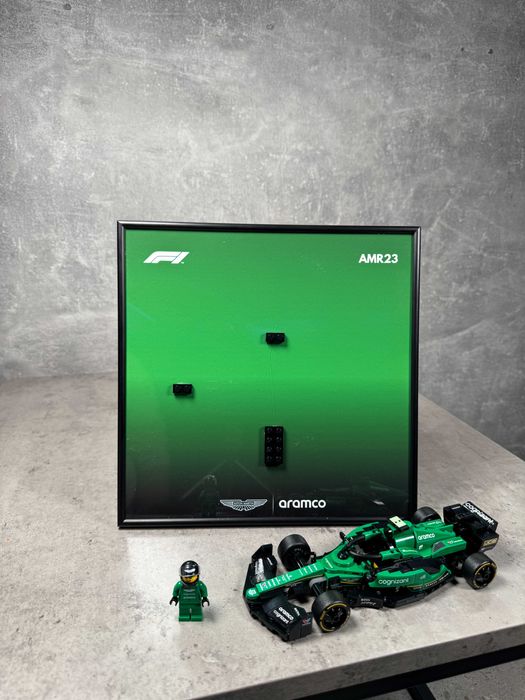 2шт. Рамка для LEGO Speed Champions Aston Martin 76925 F1 AMR23 Лего