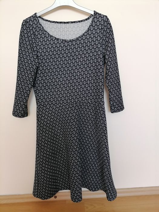 Sukienki szaro - czarne bawełniane Grey Wolf - M/L - 2 za 15 zł